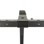 LED Schreibtischlampe klemmbar AURIGA mit Bewegungsmelder Metall Schwarz