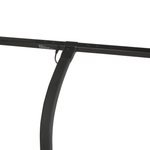 LED Schreibtischlampe KOURIS mit Bewegungsmelder Metall Schwarz