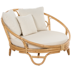 Sonneninsel 2er Set ROSSANO Rattan Naturfarben