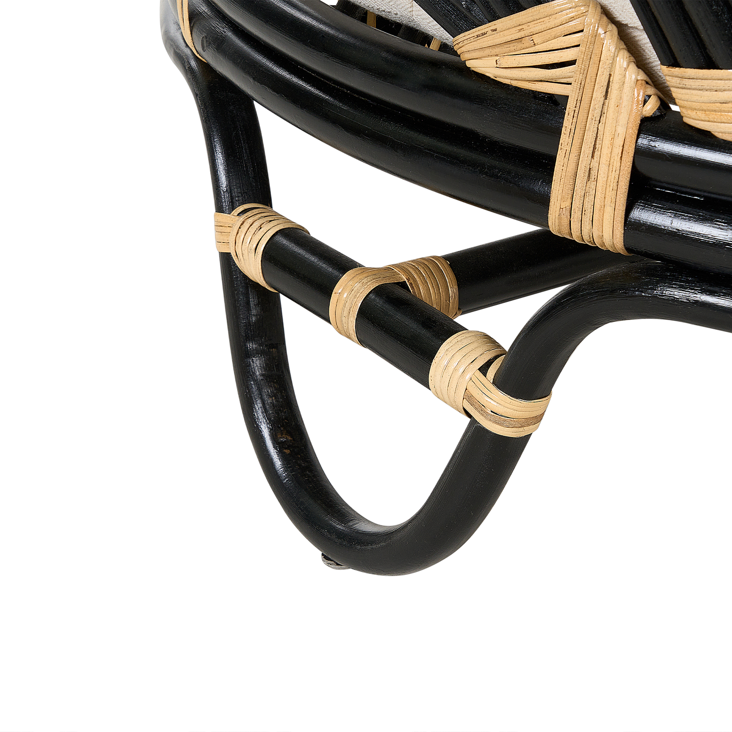 Sonneninsel ROSSANO Rattan Schwarz