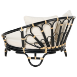Sonneninsel 2er Set ROSSANO Rattan Schwarz