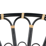Sonneninsel 2er Set ROSSANO Rattan Schwarz