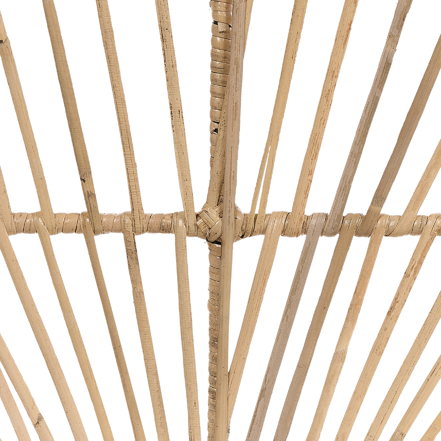 Garten Beistelltisch 2er Set Rattan natürlich quadratisch CESENATICO