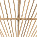 Garten Beistelltisch 2er Set Rattan natürlich quadratisch CESENATICO