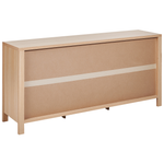 Sideboard heller Holzfarbton 3 Türen 160 x 40 x 75 cm RANDA