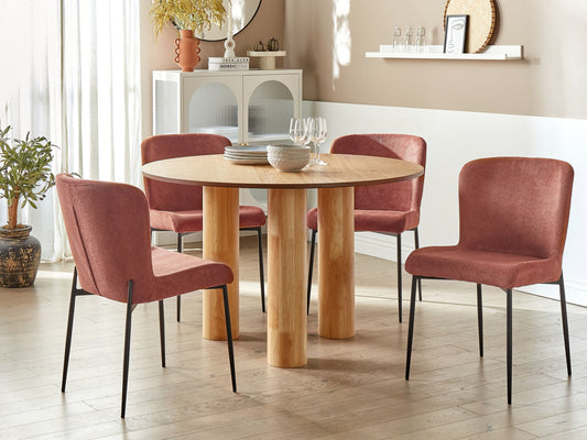 Esszimmerstuhl 2er Set ADA Braun