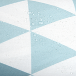Gartenkissen TRIFOS Geometrisches Muster 40 x 70 cm Blau