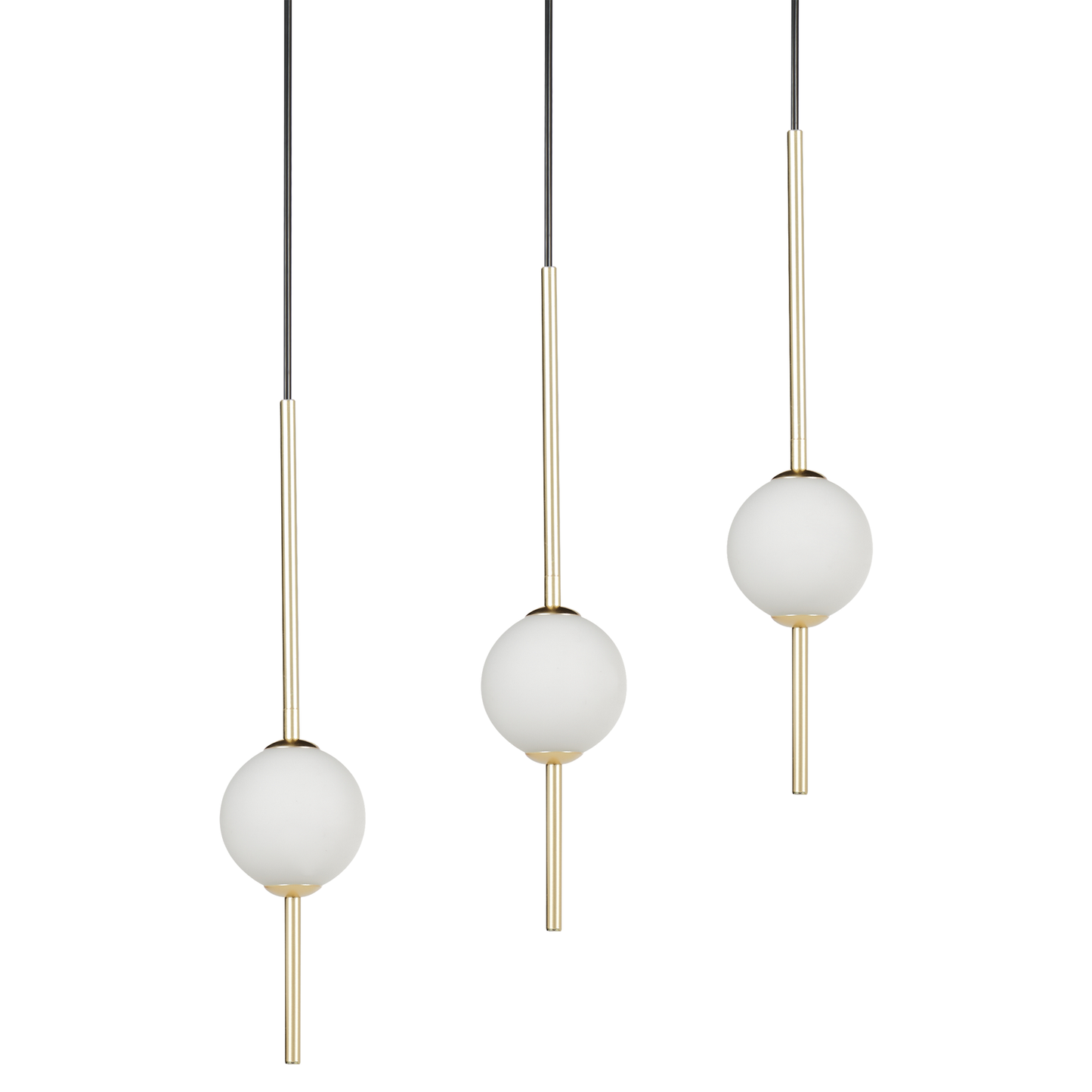 LED Hängelampe SHANNON Metall Gold