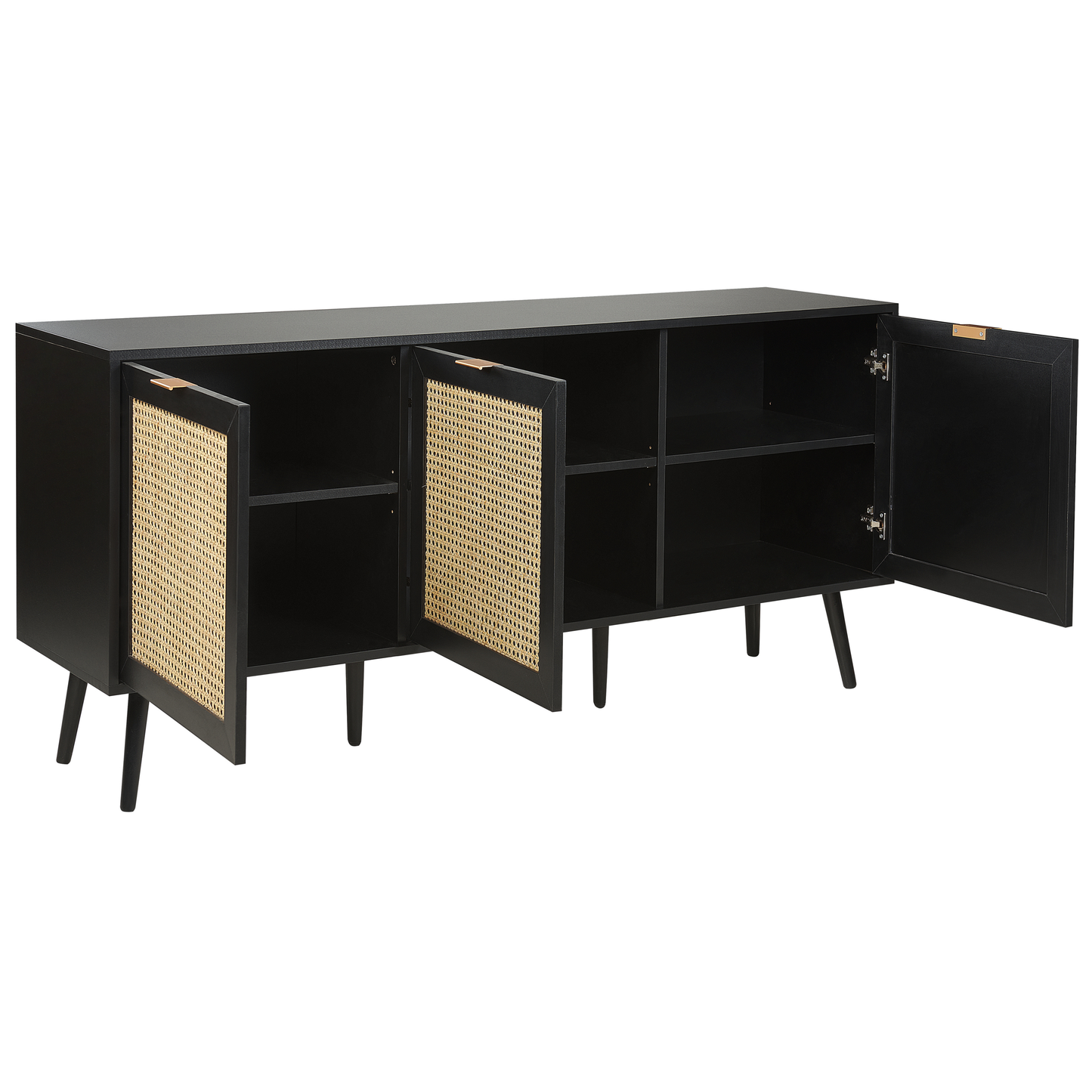 Schrank OPOCO 71 cm Schwarz