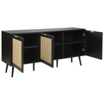 Schrank OPOCO 71 cm Schwarz