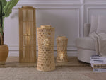 Laterne MACTAN Bambusholz 58 cm Naturfarben