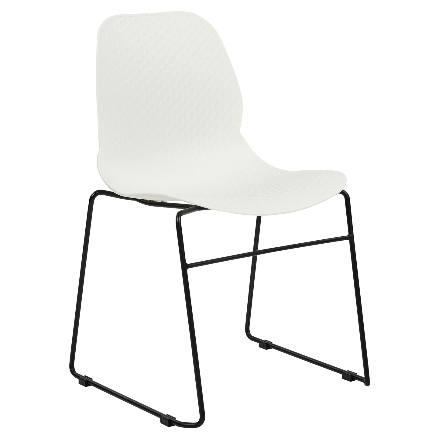 Esszimmerstuhl 4er Set PANORA Weiss