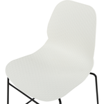 Esszimmerstuhl 4er Set PANORA Weiss