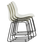 Esszimmerstuhl 4er Set PANORA Weiss