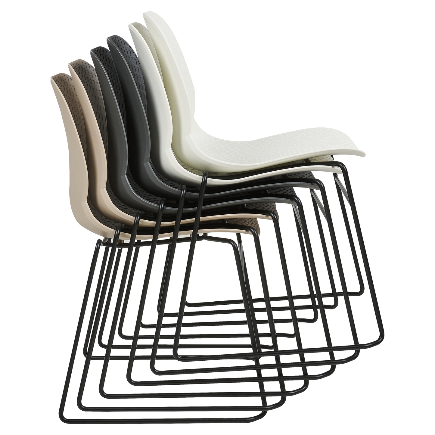 Esszimmerstuhl 4er Set PANORA Beige