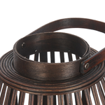 Laterne PANAT Holz 43 cm Dunkelbraun