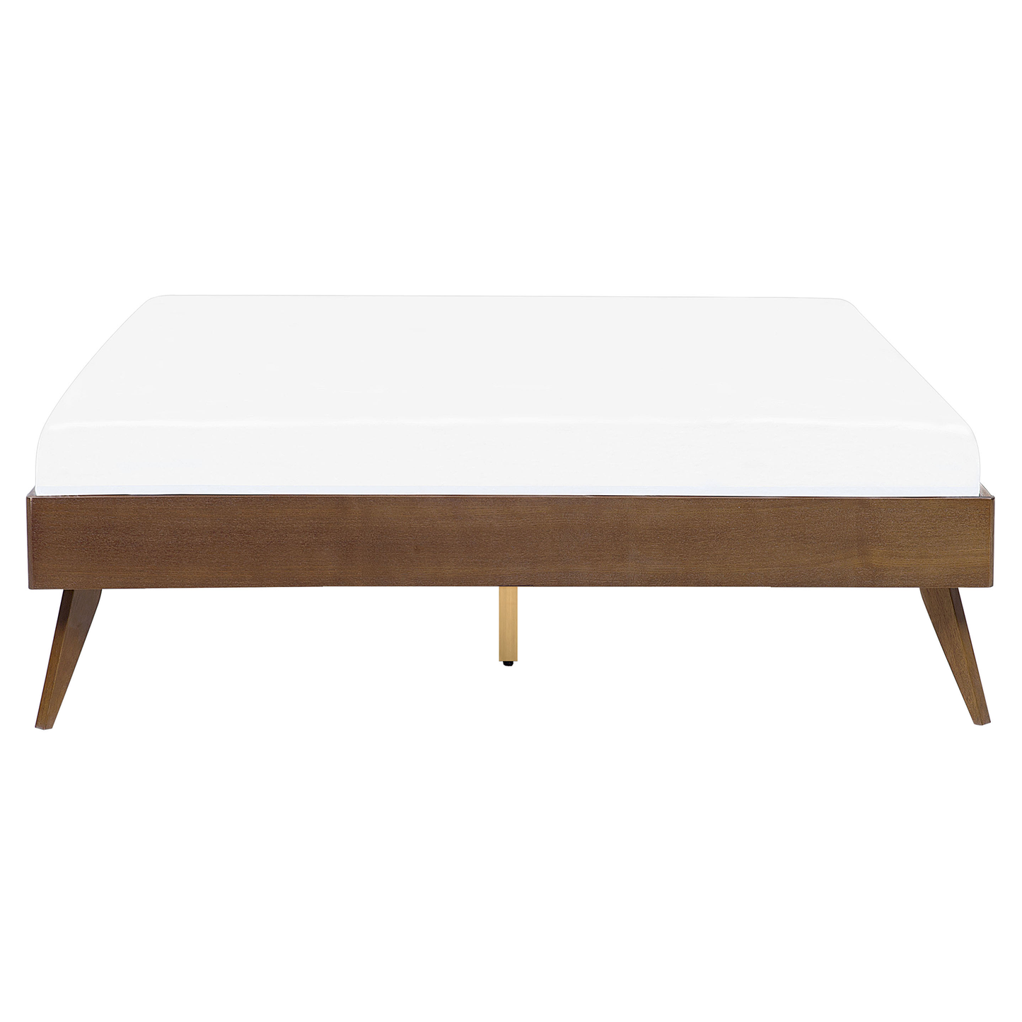 Bett mit Lattenrost BERRIC 160 x 200 cm Dunkle Esche