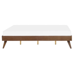 Bett mit Lattenrost BERRIC 160 x 200 cm Dunkle Esche
