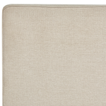 Boxspringbett mit Stauraum Stoff MINISTER 160 x 200 cm Hellbeige