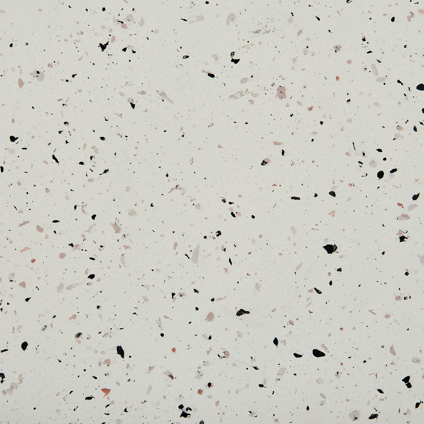 Beisttelltisch Beton cremeweiss Terrazzo Optik rund ⌀ 40 cm CAORIA