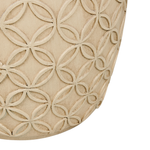 Garten Beisttelltisch Beton hellbeige rund ⌀ 33 cm ZOGNO