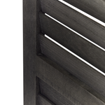 Raumteiler 4-teilig AVENES Dunkelbraun 163 cm 170 cm