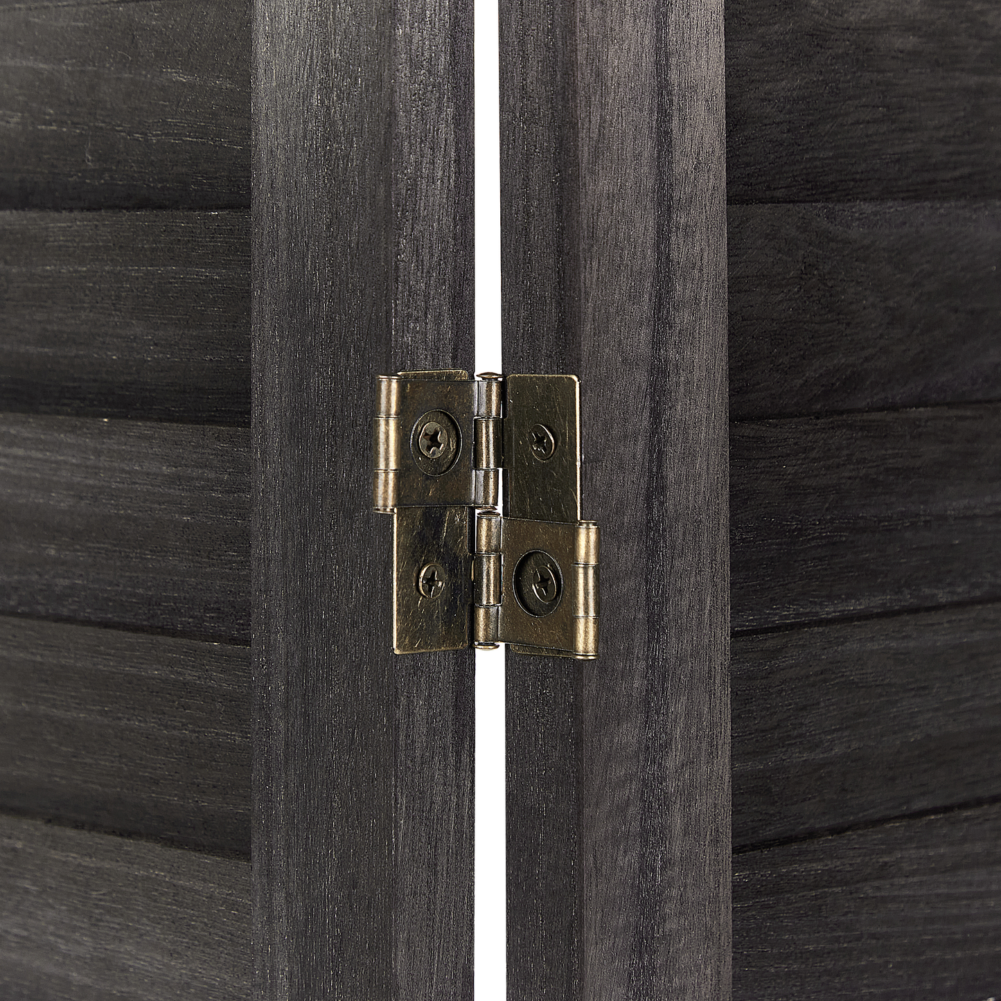 Raumteiler 4-teilig AVENES Dunkelbraun 163 cm 170 cm