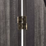 Raumteiler 4-teilig RIDANNA Dunkelbraun 163 cm 170 cm