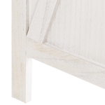 Raumteiler 4-teilig Paulowniaholz weiss 170 x 163 cm RIDANNA