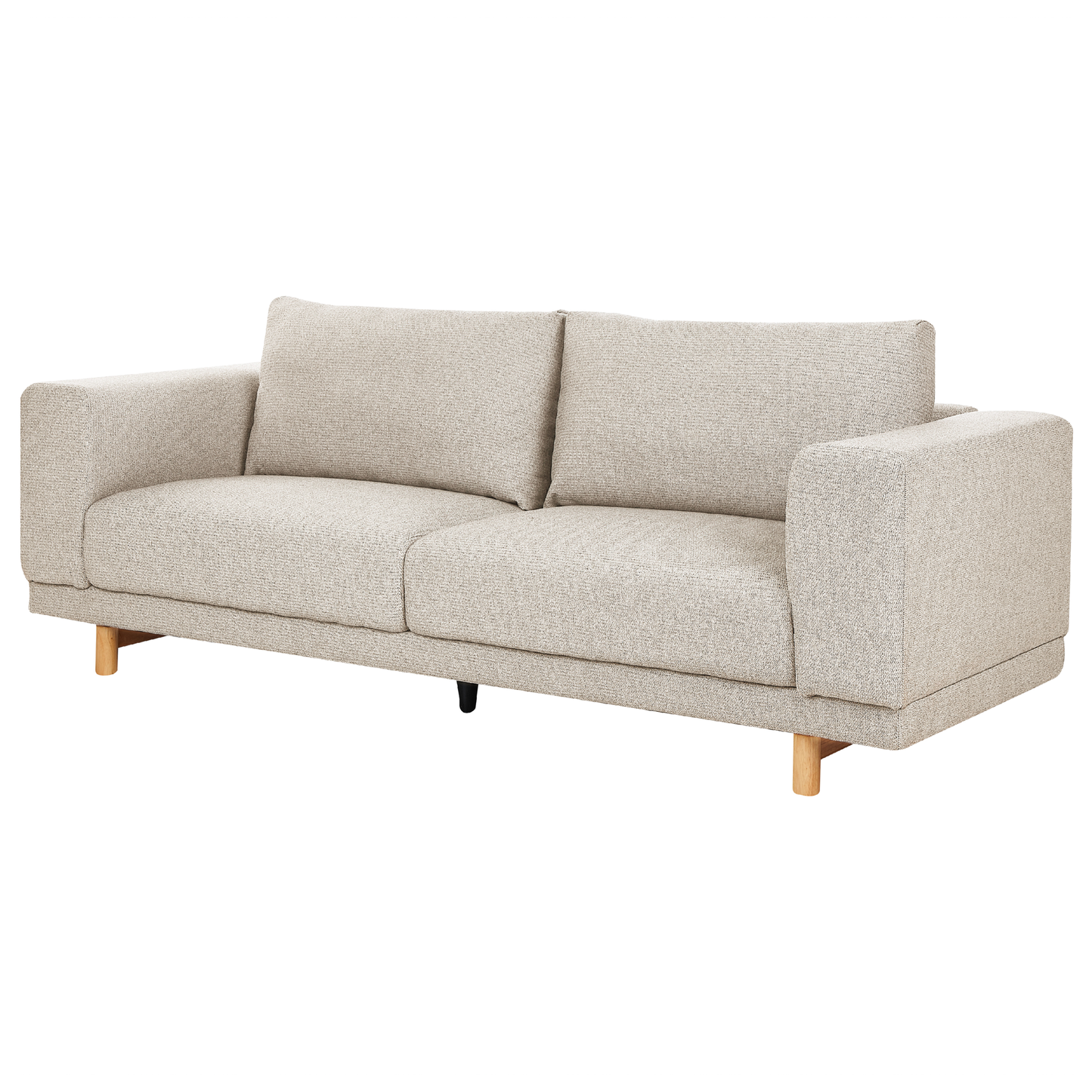 3-Sitzer Sofa hellbeige NIVALA