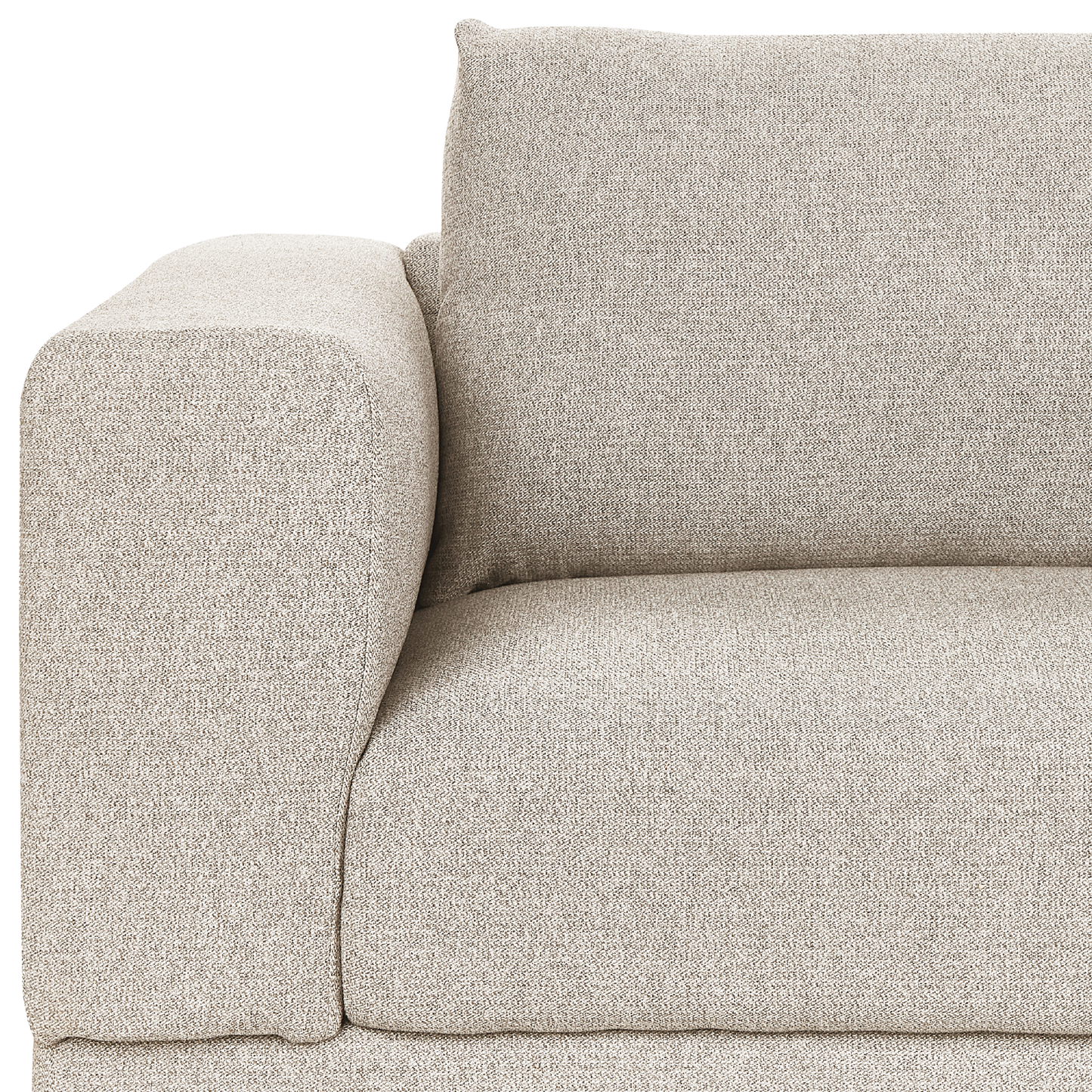 3-Sitzer Sofa hellbeige NIVALA