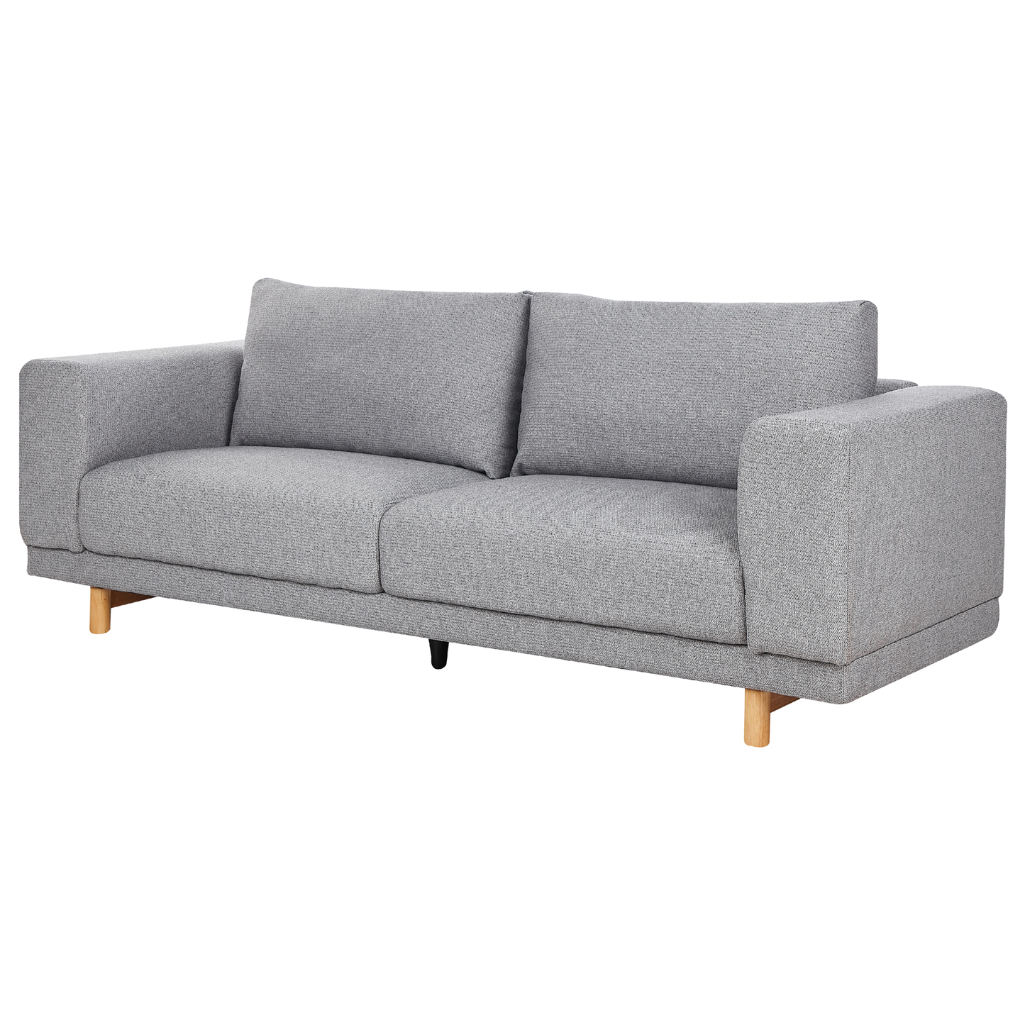 3-Sitzer Sofa hellgrau NIVALA