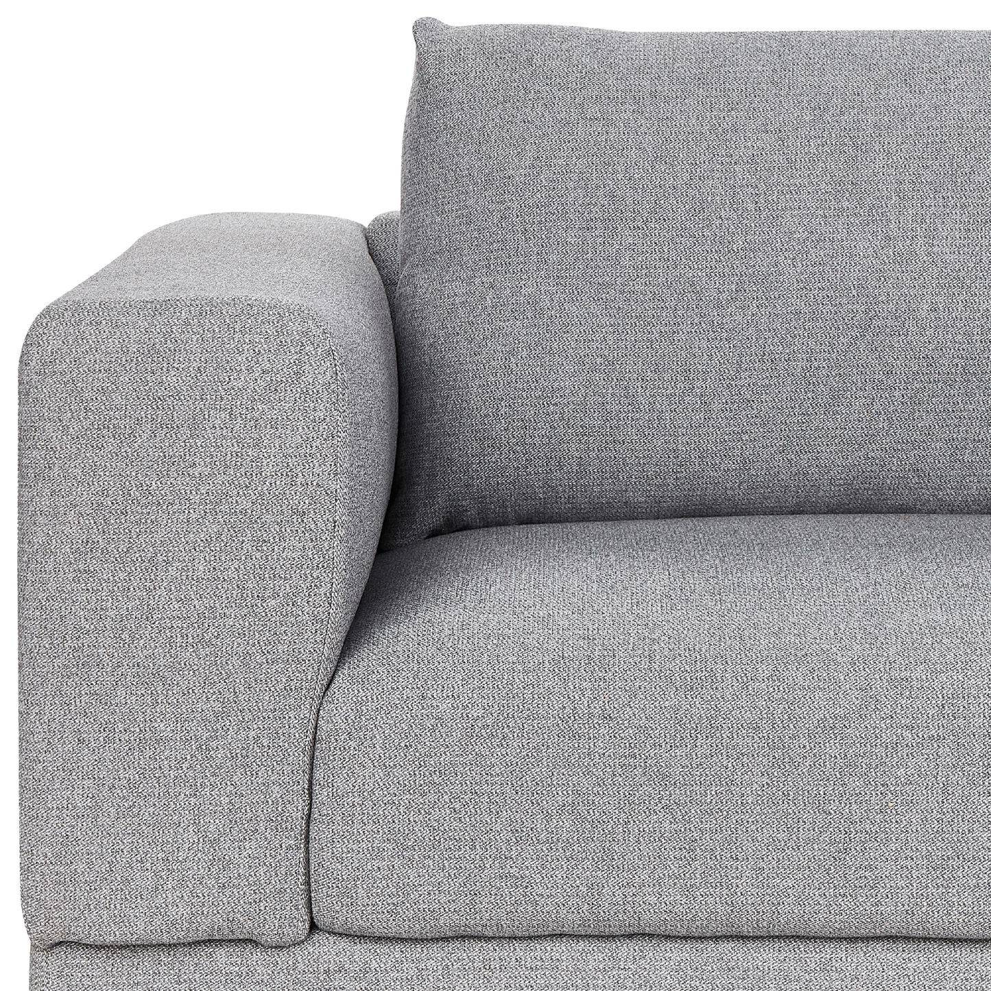 3-Sitzer Sofa hellgrau NIVALA