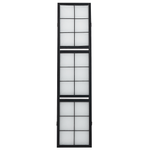 Raumteiler 4-teilig GOMAGOI Schwarz 120 cm 170 cm