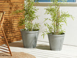 Blumenkübel VARI Stein 41 cm Grau