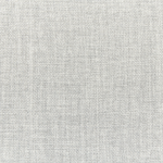 Ottomane Leinen hellgrau quadratisch 88 x 88 cm APRICA