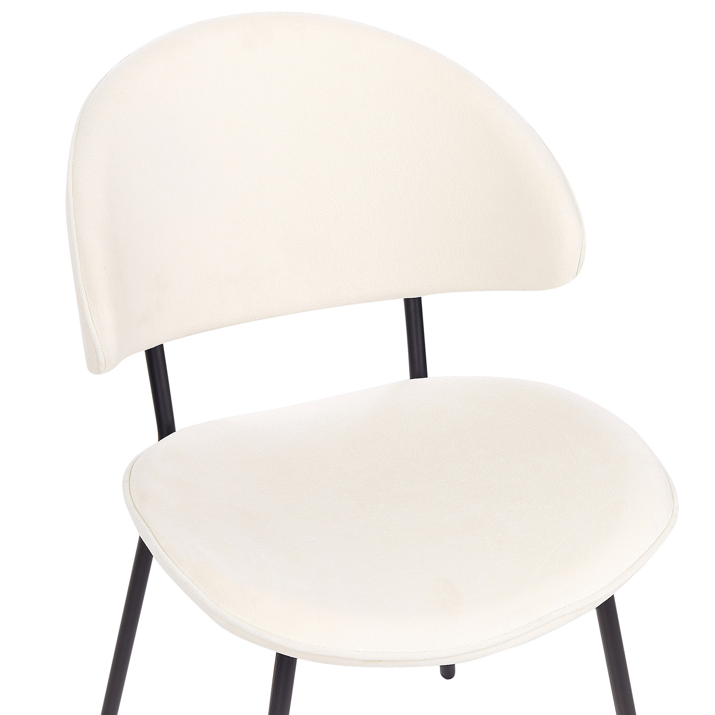 Esszimmerstuhl 2er Set KIANA Creme