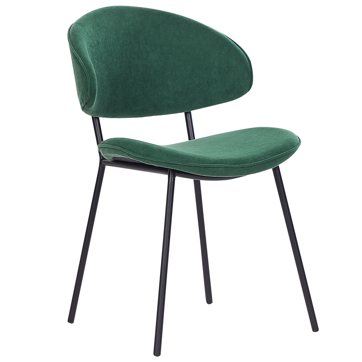Esszimmerstuhl 2er Set KIANA Dunkelgrün