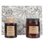 Duftkerze mit Duftverteiler DARK ELEGANCE Sojawachs Blumige Note