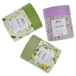 Duftkerzen 3er Set COLORFUL BARREL Sojawachs Frische Note Blumige Note