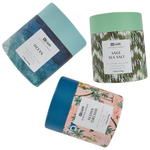 Duftkerzen 3er Set COLORFUL BARREL Sojawachs Frische Note Blumige Note
