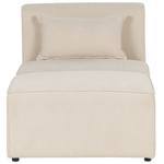 Chaiselounge Cord hellbeige LEMVIG