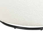 Drehsessel DAVIK Bouclé Creme