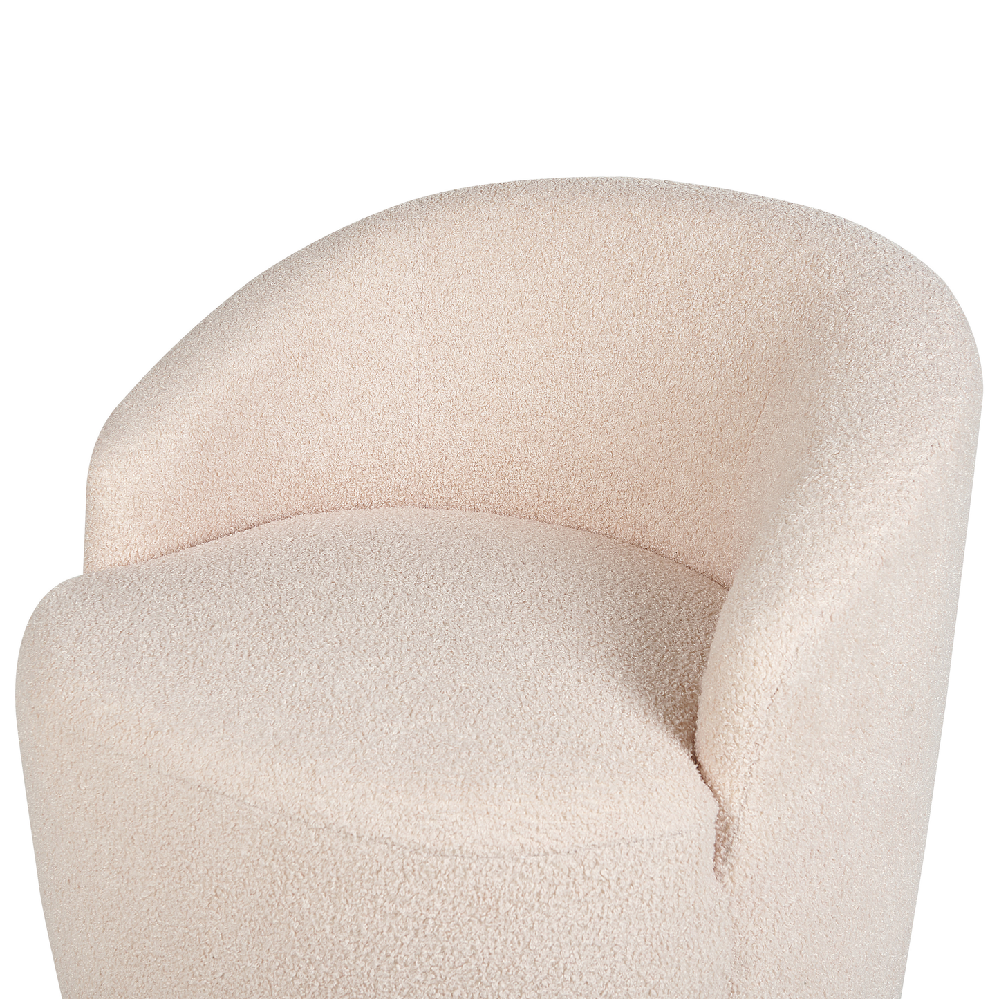 Drehsessel DAVIK Bouclé Beige