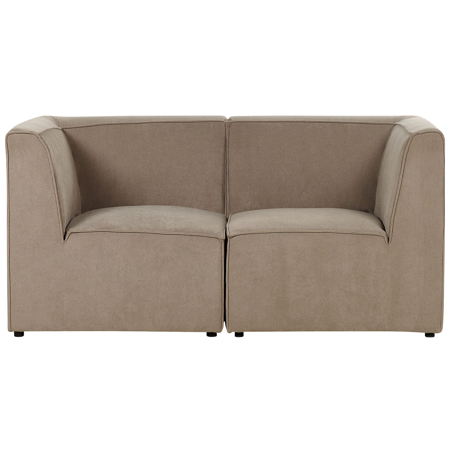 2-Sitzer Sofa Cord taupe LEMVIG