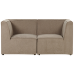 2-Sitzer Sofa Cord taupe LEMVIG