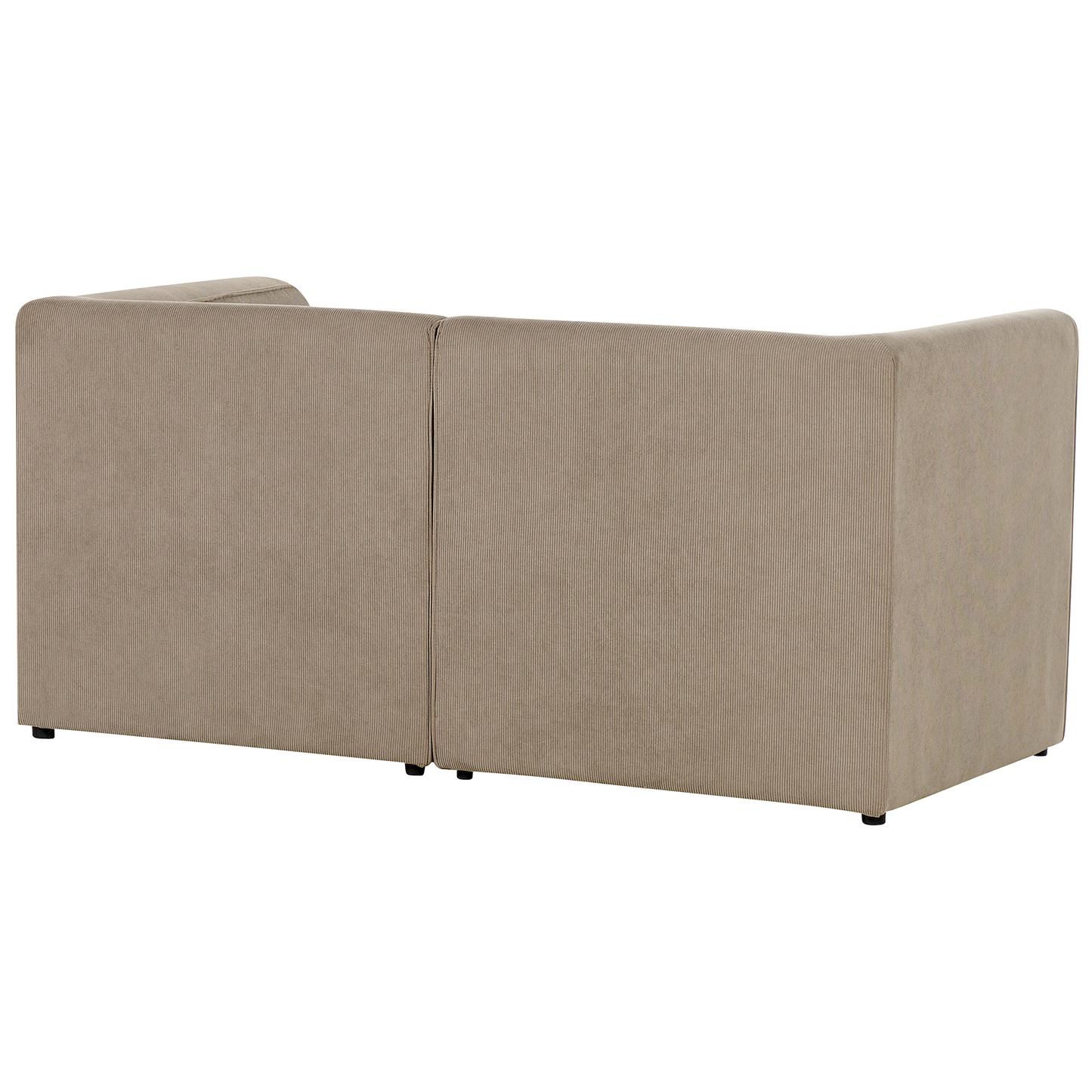 2-Sitzer Sofa Cord taupe LEMVIG