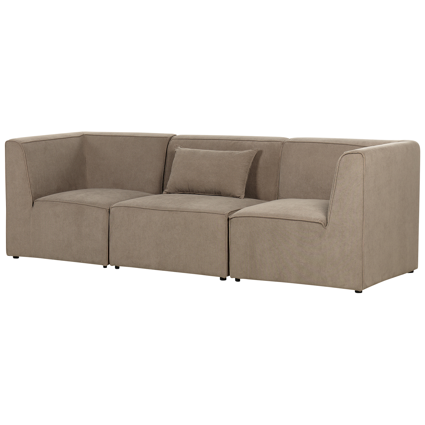 3-Sitzer Sofa Cord taupe LEMVIG