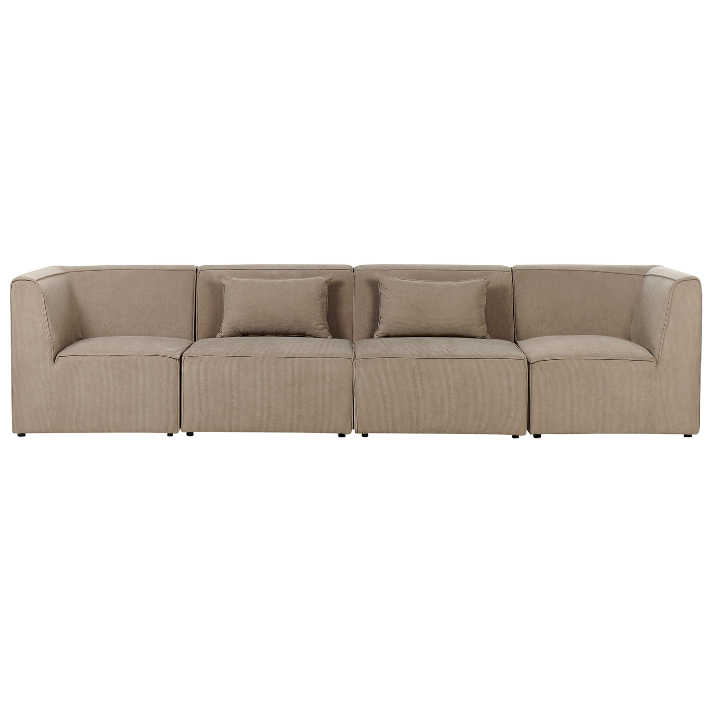 4-Sitzer Sofa Cord taupe LEMVIG