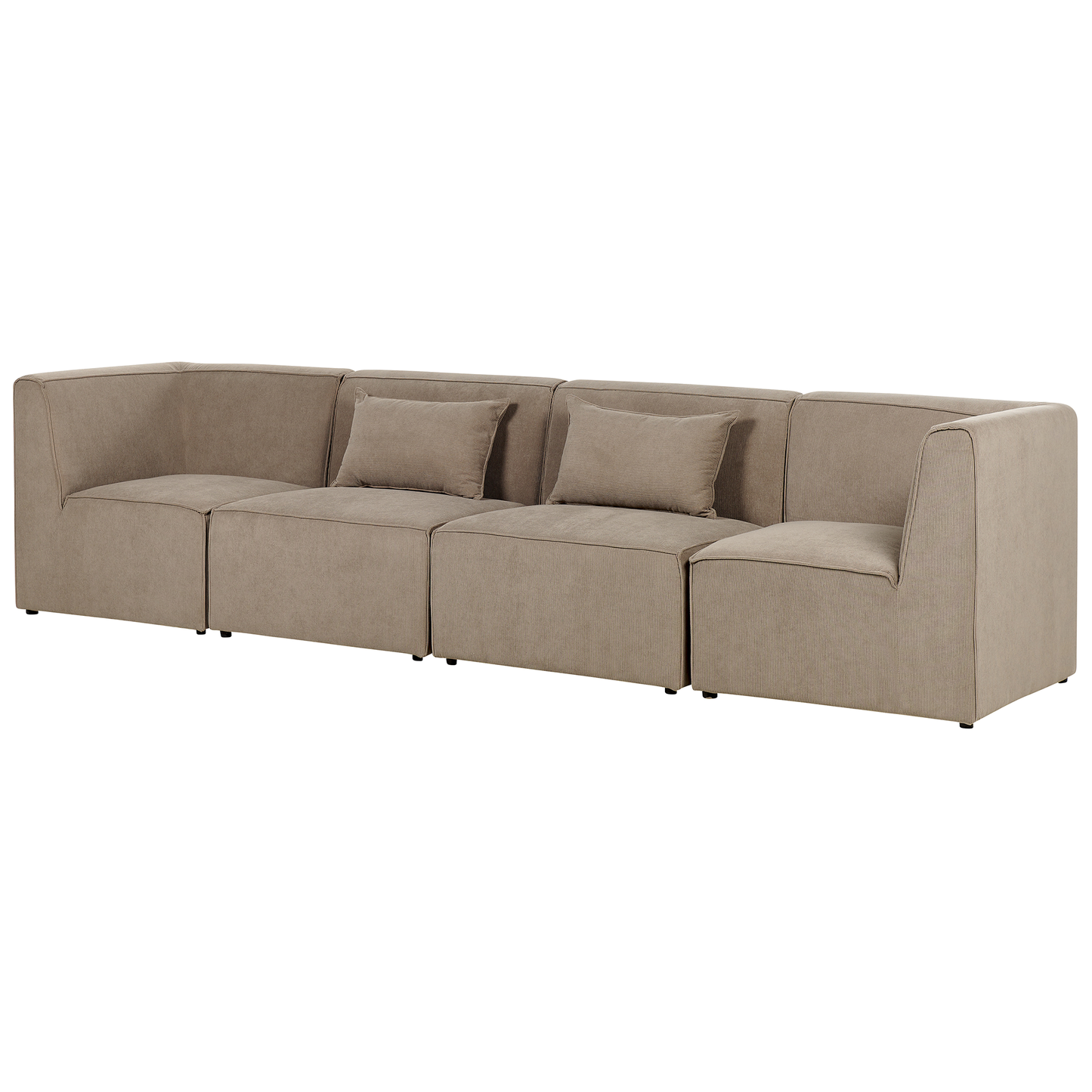 4-Sitzer Sofa Cord taupe LEMVIG